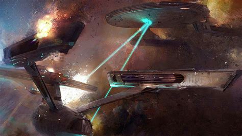 Enterprise Vs Reliant Star Trek Ii New Star Trek Star Trek Ships