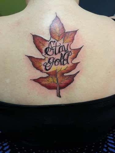 Such Gold Leaf Tattoos Tattoos Maple Leaf Tattoo