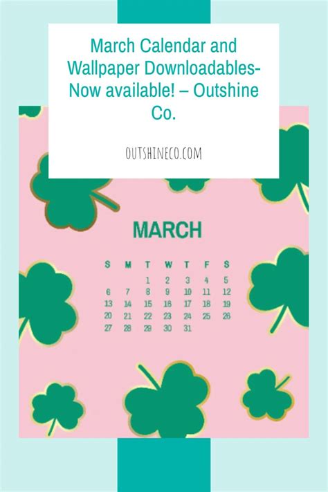 Get Your Free March Calendars And Wallpapers Now This Months Designs
