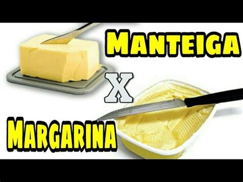 Qual a diferença da manteiga para margarina