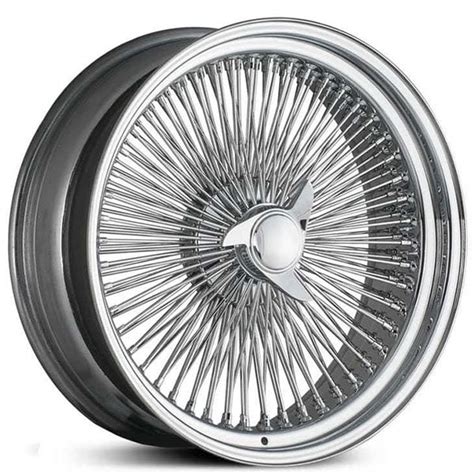 20x8 Wire Wheels Standard 100 Spoke Straight Lace Chrome Rims Ww003 8