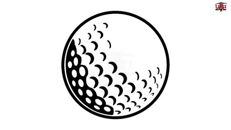Https://techalive.net/draw/how To Draw A Golf Ball Easy