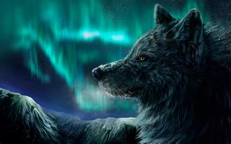 Neon Wolf Wallpaper 54 Images