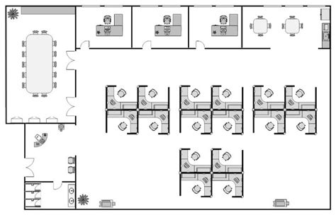 Office Layout Plan Cubes Office Layout Plan Office Plan Office