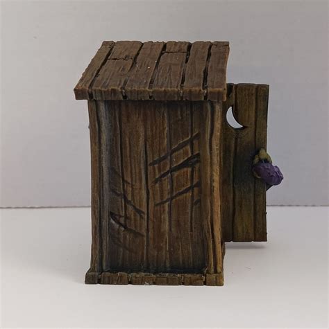 Outhouse Mimic Miniature Dungeons And Dragons Etsy