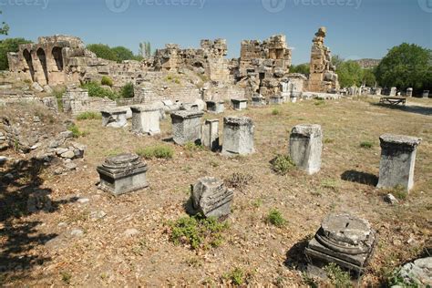 Hadrianic Baths In Aphrodisias Ancient City In Aydin Turkiye 14886236