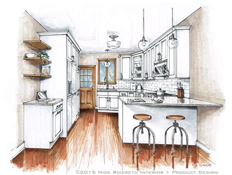 Recent Projects And Renderings Interior Design Kitchen Interior
