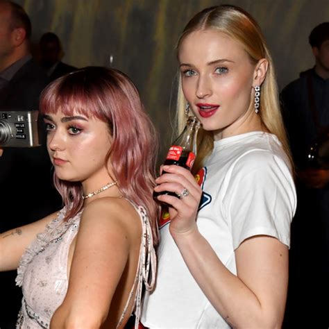 Photos From Sophie Turner And Maisie Williams Friendship E Online Au