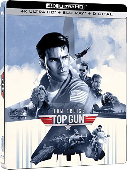 Top Gun 4k Uhd Blu Ray Digital Steelbook Uk