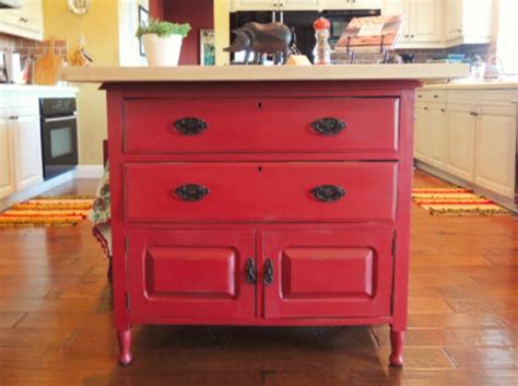 Everybody loves to hang out in the kitchen…it's the most popular spot in the house! Make your own Kitchen Island from Up-cycled Furniture and Save Money | HubPages