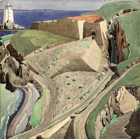 The Fort Charles Rennie Mackintosh Circa 1925 Art Nouveau Landscape