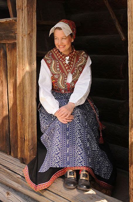 Mockfjärd Dalarna Traditional Dresses National Costumes Clothes