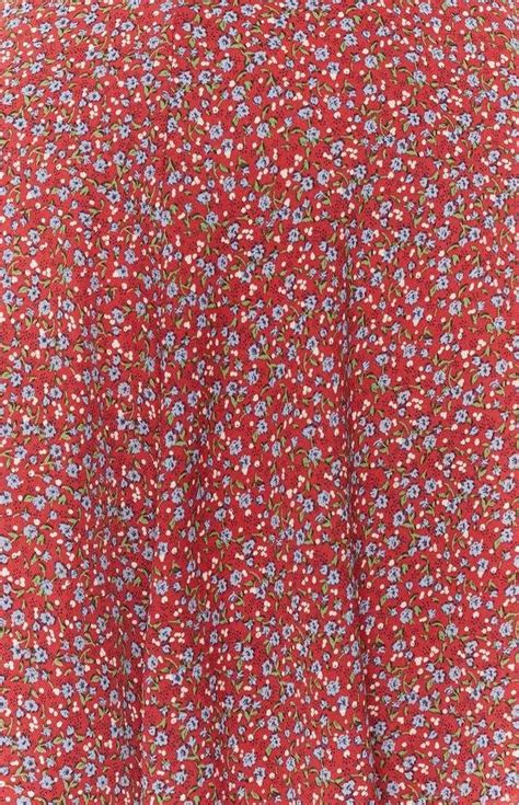 Sasha Flared Mini Skirt Red Floral Beginning Boutique Midi Wrap Skirt Flared Mini Skirt Mini