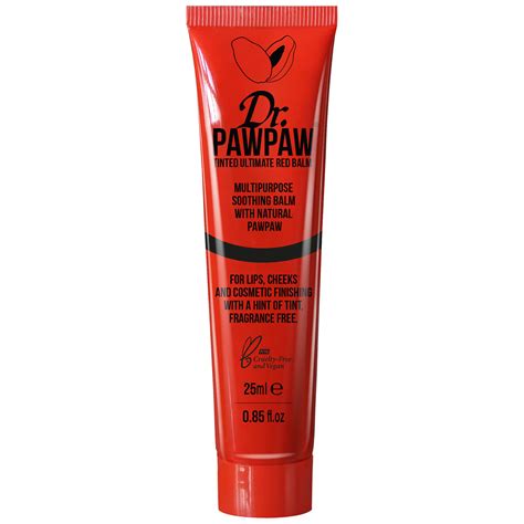 Small, orange tube that fits in my purse. Dr. PAWPAW Ultimate Red Balm 25ml | Free Shipping ...