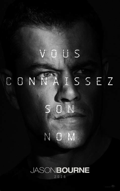 Jason Bourne Film 2016 Allociné