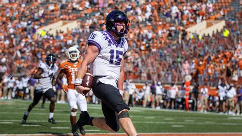 Max Duggan and TCU beat No. 9 Longhorns again, 33-31 - NBC Sports