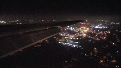 Delta Md 88 Nighttime Landing At Charleston International Airport