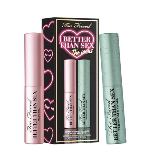 too faced exclusive limited edition better than sex mascara the icons set