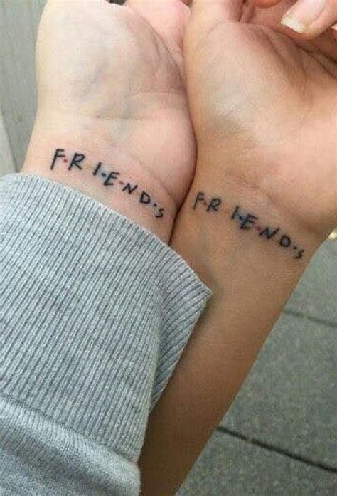 Best Friend Matching Tattoos