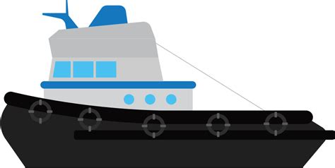 Tugboat 36644010 Vector Art At Vecteezy