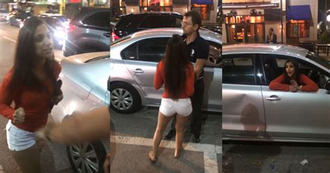 watch drunk lady doctor assaults uber driver