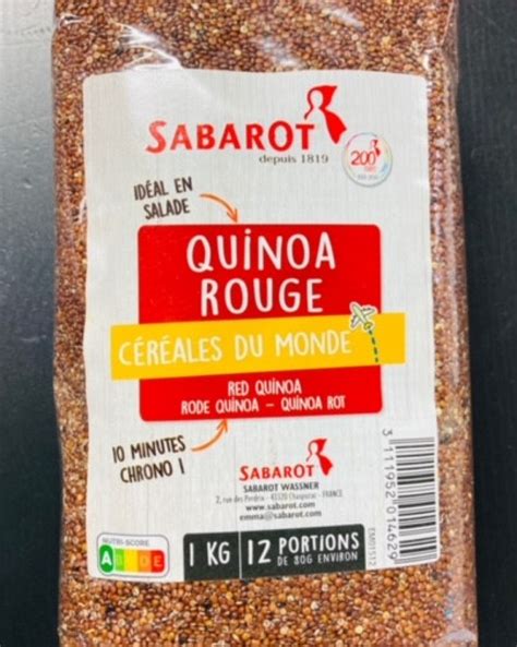 Quinoa Rouge Kilo Chez Brigitte