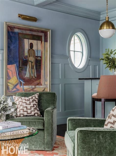This Traditional Home Is An Art Collectors Dream New England Home