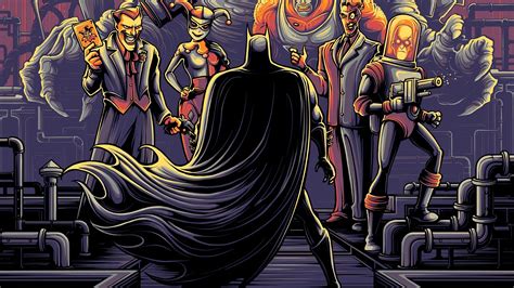 Batman The Animated Series Wallpaper All Characters