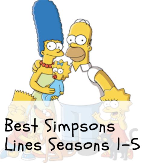 Best Simpsons Quotes Seasons 1 5 Reelrundown