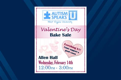Valentines Day Bake Sale Hosted By Autism Speaks U Wvu E News West Virginia University