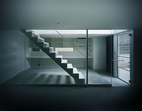 Beautiful Houses Industrial Design Minimalist House Tokyo Japan Plans