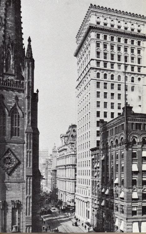 Broadway Manhattan June 1897 New York City Buildings New York