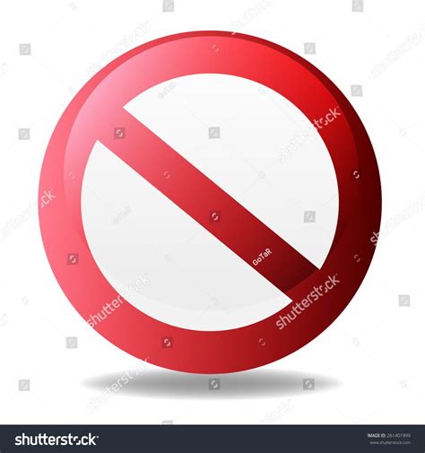 Trying mongodump with following options and get positional arguments not allowed. Sign Ban Prohibition No Sign No Stock Vector 261401999 - Shutterstock