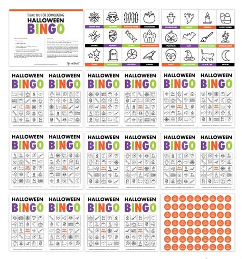 Halloween Bingo Free Printable Halloween Bingo Cards