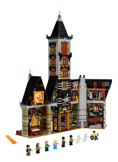 Lego Haunted Mansion And Mini Castle Set