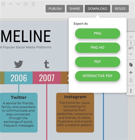 Timeline Maker Make A Timeline Infographic Venngage