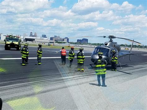 Helicopter Makes Emergency Landing At Newark Airport Newark Nj Patch