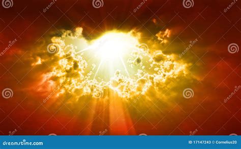 God Rays Stock Illustration Illustration Of Cloudy Light 17147243