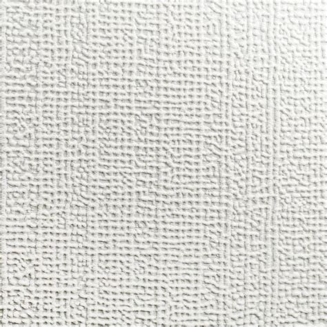 Paintables Linen Texture White Paintable Removable Wallpaper The Home