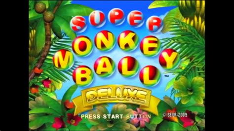 Super Monkey Ball Deluxe Gameplay Playstation 2 Youtube