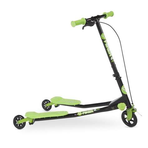 Yvolution Y Fliker Air A1 Greenswing Wiggle Scooter For Kids Age 5