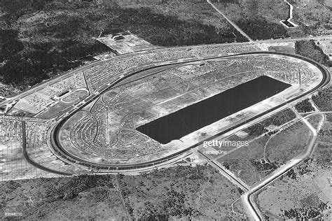 Aerial View Of Daytona International Speedway In 1959 News Photo