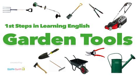 Learn Garden Tools In English Through Pictures Vocabulary For Kids