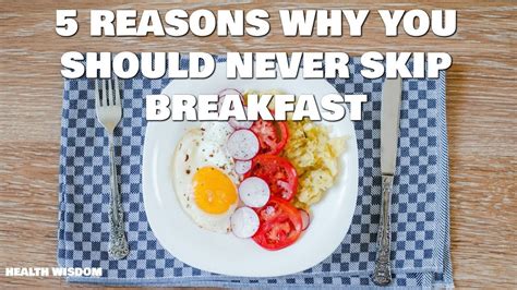 5 Reasons Why You Should Never Skip Breakfast For More Videos Check