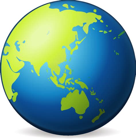 Download Earth Globe Asia Emoji Image In Png Emoji Island