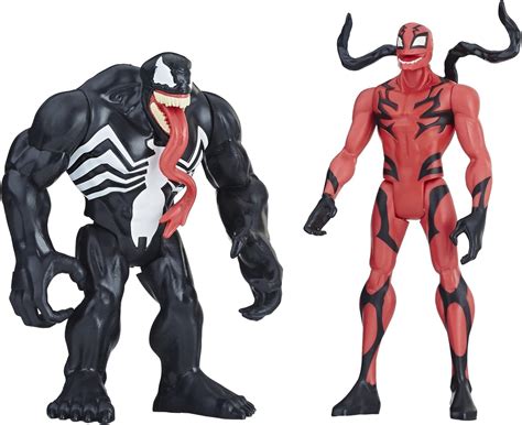 Marvel Venom Venom And Carnage Figure 2 Pack Amazonit Giochi E Giocattoli