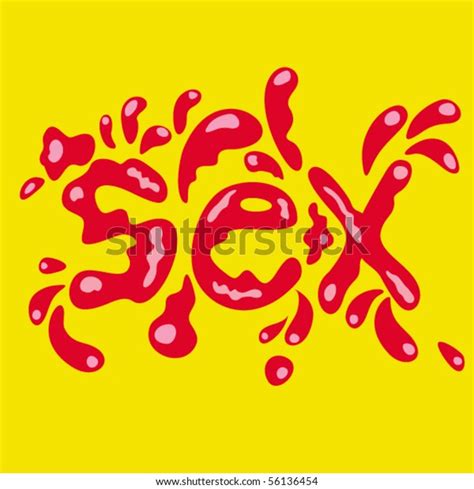 Word Sex Stock Vector Royalty Free 56136454 Shutterstock