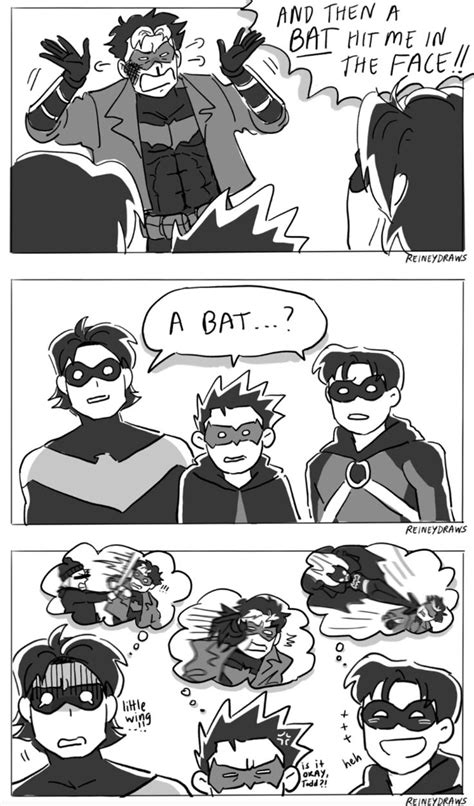 By Reineydraws On Tumblr In 2024 Batman Funny Dc Comics Funny Batman Comics