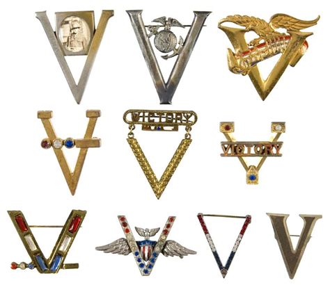 Victory Pins Sweetheart Jewelry Patriotic Jewelry Military Memorabilia