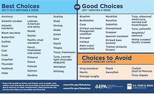 Which Seafood Is Safe For Women To Eat New Chart Offers